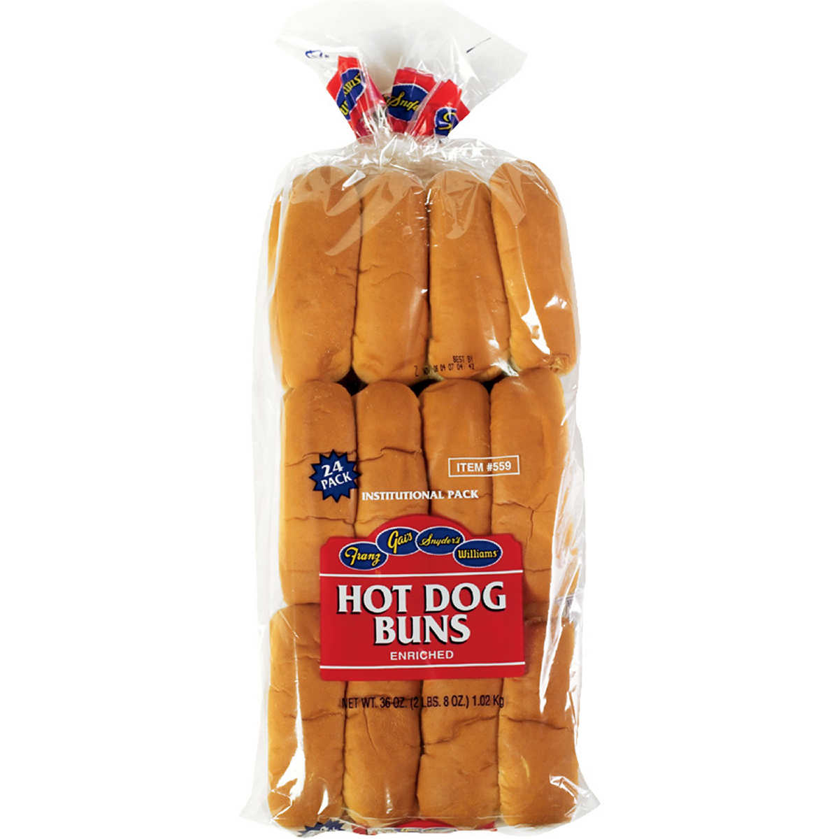 How much does a pack of hot dog buns cost Gai S Bakery Hot Dog Buns 24 Ct Costco