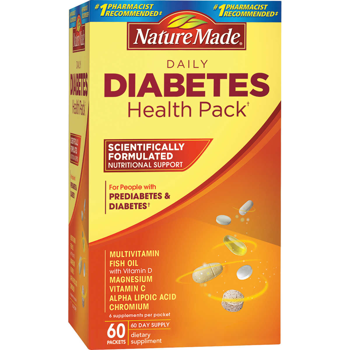 Nature Made Diabetes Health Pack 60 Ct Costco