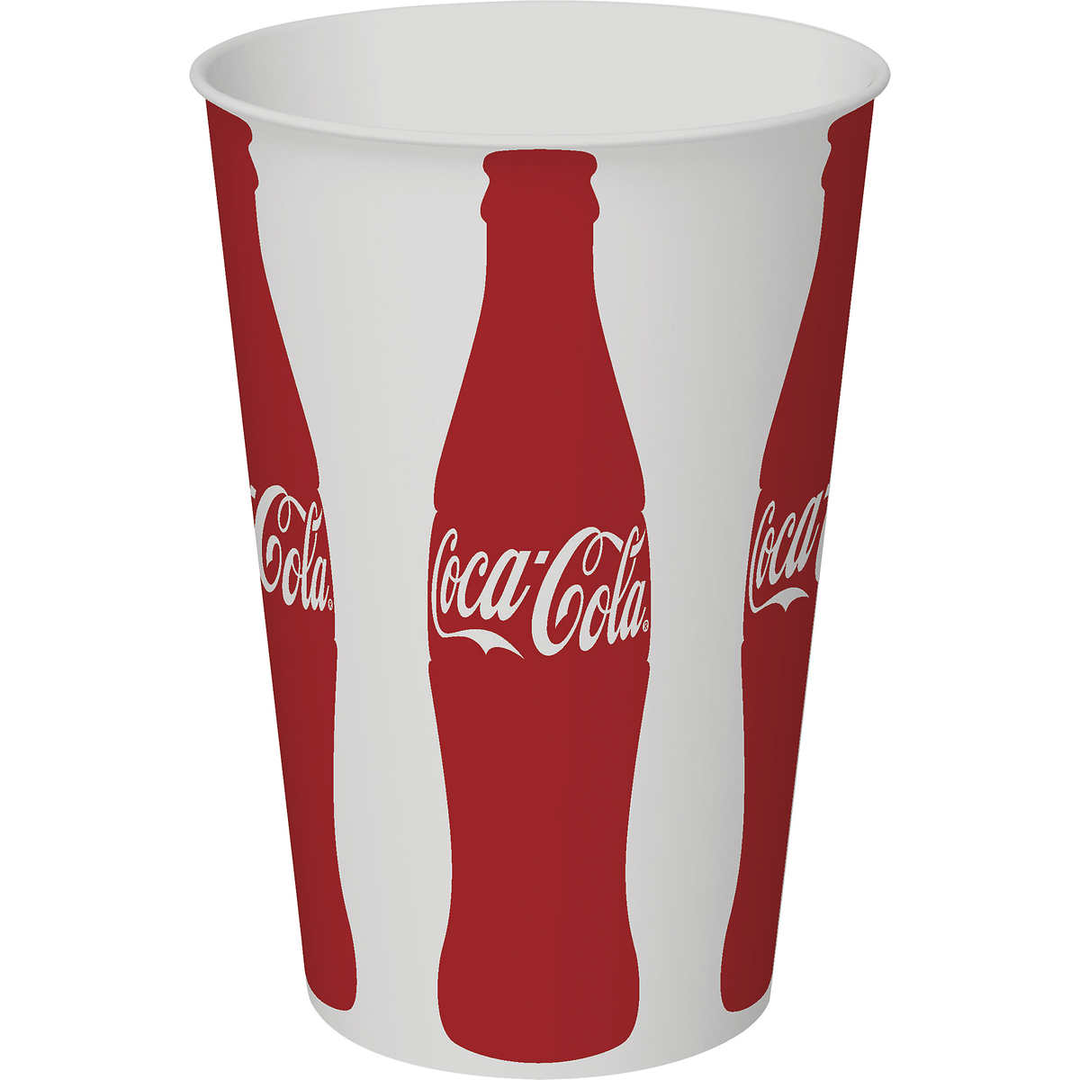 - 1,000 ct Coca Cola Coke Karat 16oz Paper Cold Cups 90mm C-KCP16 
